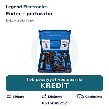 islənmis drel: Elan başlığı: Elektrik alət dəsti Fixtec - perforator, cilalama maşını — 1