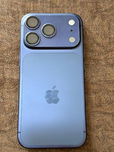 IPhone 17 Pro, 256 GB, Mavi, Face ID, Simsiz şarj, Sənədlərlə