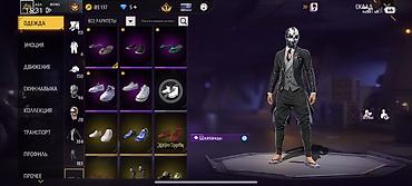 киберпанк: Игровой аккаунт Free Fire Основное: - Уровень профиля: 68 - Ник: AZA — 9