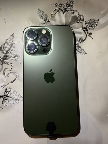 Apple iPhone: IPhone 13 Pro, 128 GB, Yaşıl, Barmaq izi, Simsiz şarj, Face ID