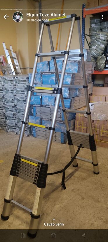 Nərdivanlar: DİQQƏT: Mağaza deyil.Anbar şirkət satışıdır.Hər çeşiddə Nərdivanların — 12