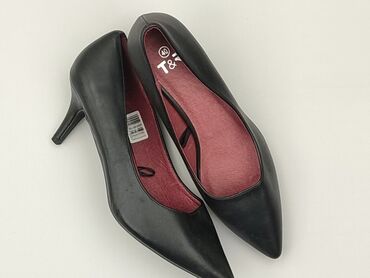 kapcie z kaczego pierza: Flat shoes for women, size 40