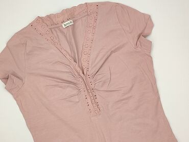 jedwabne bluzki wieczorowe: Women's blouse, size 4XL (EU 48)