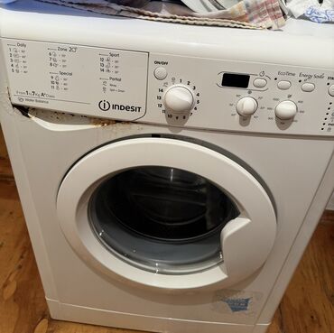 запасные части для стиральных машин: Paltaryuyan maşın Indesit, 5 kq, İşlənmiş, Avtomat, Qurutma var, Kredit yoxdur, Ünvandan götürmə