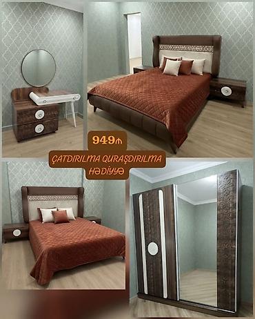 Bazalı yataq dəsti – 949₼ Dəst tərkibi: - Bazalı iki nəfərlik — 1