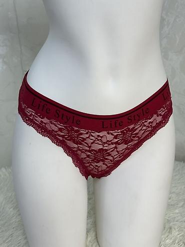 Трусики: Кружевные женские трусики-стринги Life Style Размер S - Модель — 6