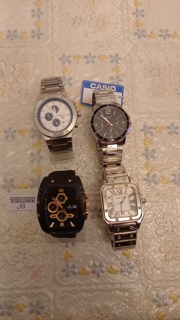 cartier saat qiymeti: Yeni, Qol saatı, Casio, rəng - Ağ
