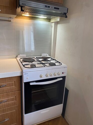 Plitələr və bişirmə panelləri: Plitə Beko, Qarışıq, Ayrıca dayanan, 4 gözlü, İşlənmiş