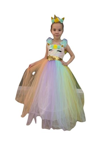 Платья: Детское платье, цвет - Красный, Новый — 2