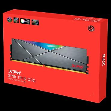 pc hisseleri: XPG SPECTRIX D50 DDR4 RGB operativ yaddaş dəsti - Növ: DDR4 DIMM, PC — 2