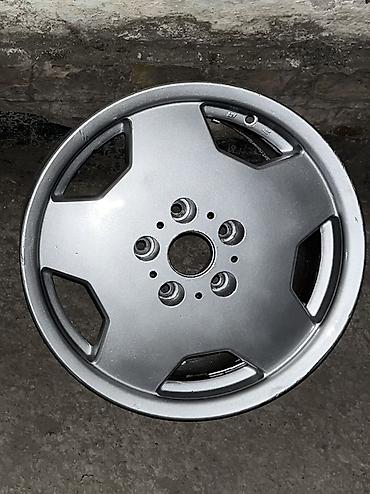 тещя: Литые Диски R 16 AMG, Комплект, отверстий - 5, Б/у — 1
