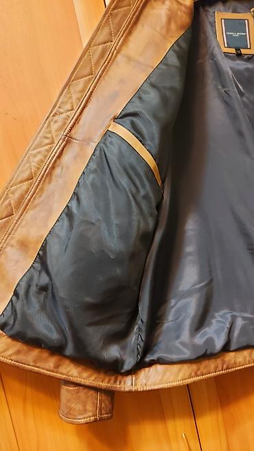 leather jacket: Кожаная куртка, Классическая модель, Натуральная кожа, XL — 4