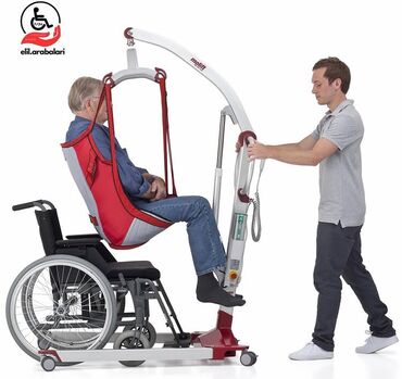 Digər salon, tibbi mebel: Elektrikli xəstə qaldırma aparatı (patient lift) teze karobkada bir — 1