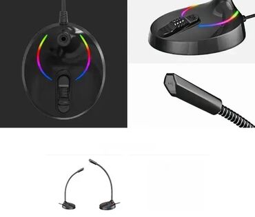 rešo sa rernom: Havit GK55 – Gejmerski USB mikrofon sa RGB osvetljenjem 🎤 Tip: USB