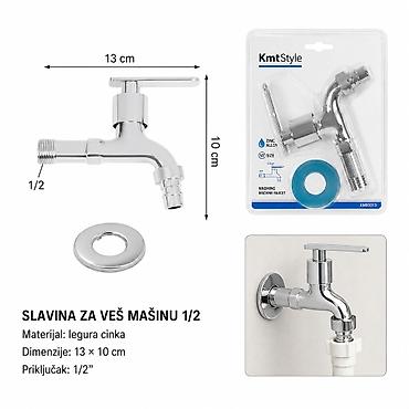 KMT Style slavina za veš mašinu 1/2 – KMT 12 ravni dispenzer za sok na lalafo.rs KMT Style slavina za veš mašinu 1/2 – KMT 12 ravni dispenzer za sok