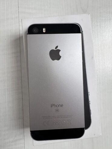 номер телефон: IPhone SE, Колдонулган, 128 ГБ, Күмүш, Кулакчындар, 88 %