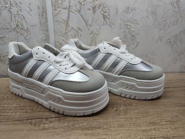 Кроссовки и спортивная обувь: Кроссовки на высокой подошве - Модели: 1) Черные с контрастной — 6