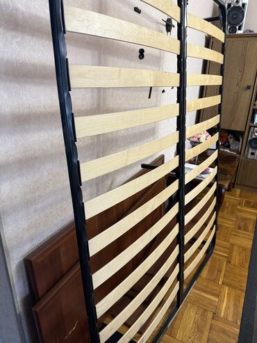 кровать бишкек цена: Эки кишилик керебет, Колдонулган, Without a mattress, узуну - 200 см