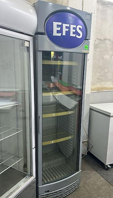 vitrin panel: EFES brendli şüşə qapılı içki soyuducusu - Tək qapılı, vitrin tipli — 1