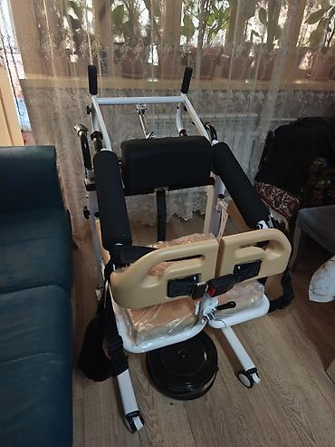 tibbi canta: Əlil arabası tipli qaldırıcı-transfer kreslosu Yeni salafanda — 4