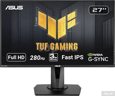 asus azerbaycan: ASUS TUF Gaming VG279QM 27 inch HDR Monitor 1080P Full HD (1920 x