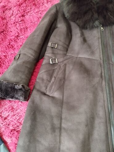 Paltolar: Qadınlar üçün uzun kürklü plaş/duxovka və tülkü boğazlı dublyonka — 4