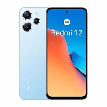 жаны телефон: Xiaomi, 12, Колдонулган, 128 ГБ, түсү - Көгүлтүр, 1 SIM, 2 SIM