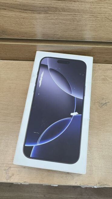айфон 16 про цена в бишкеке: IPhone 16 Pro Max, Колдонулган, 256 ГБ, 100 %