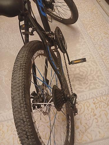 kross velosipēdi: CROSS dağ velosipedi - Çərçivə: yüngül alaşımlı, qara-gümüş rəngdə — 4