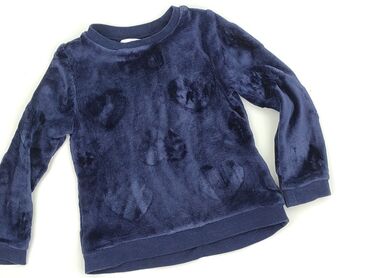 kurtka koszulowa z kapturem: Sweatshirt, H&M, 3-4 years, 98-104 cm, condition - Perfect