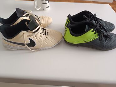 Patike: Dva para patika za fudbal Nike i Kipsta veličina 36. Duzina gazišta — 4