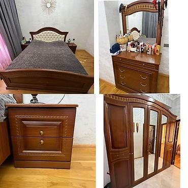 İkinəfərlik çarpayı, Dolab, Termo, 2 tumba, İşlənmiş