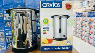 Кофемашины: Samovar 30 ltr .paslanmayan materialdan hazırlanıb.3500w