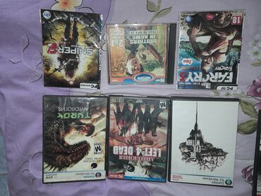 CD, DVD disklər və kassetlər: 50 cox oyun diskler 30azn — 5