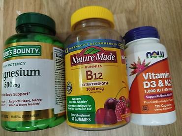 lonpasin kapsula: Amerikadan gəlib Vitaminlər D3 & K2 1000 iu 120 kapsula — 1