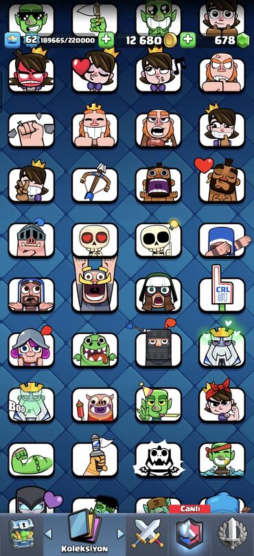 Digər: Clash Royale oyun hesabı Şəkillərdə demək olar hər şey göstərilib — 17