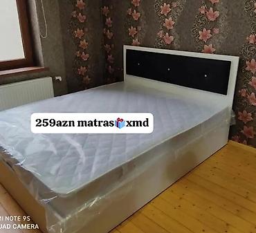 çarpayıların satışı: İkinəfərlik, Bazasız, Ödənişli matras, Siyirməsiz, MDF — 7