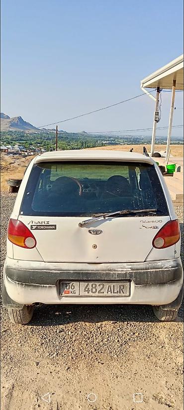 Daewoo Matiz: 2000 г., 0.8 л, Кол менен иштөөчү, Бензин, Хетчбек — 2
