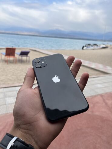 телефоны бу айфон: IPhone 11, Б/у, 128 ГБ, Черный, 73 %