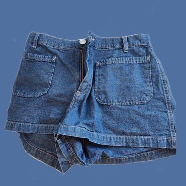 джинсовые длинные платья: Юбка-шорты, XS (EU 34), S (EU 36), M (EU 38)