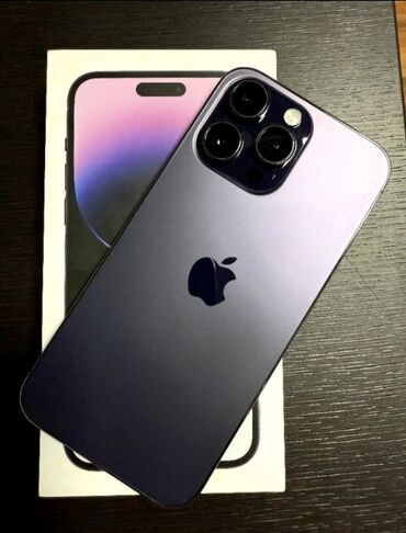 14 промакс айфон: IPhone 14 Pro Max, 256 ГБ, Deep Purple, Коробка
