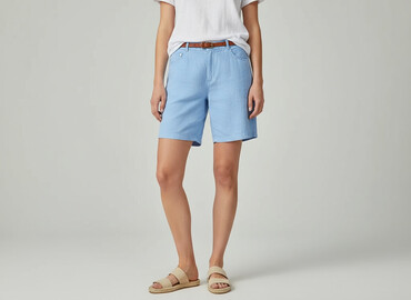 krótkie spodenki do grubych rajstop: Shorts for women, size M
