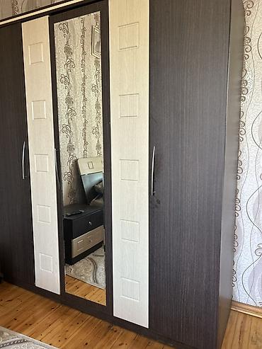 Yataq otağı dəstləri: 2 təknəfərlik çarpayı, 2 tumba, Dolab, Termo, Azərbaycan, İşlənmiş — 3