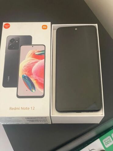 дисплей iphone x: Redmi, Redmi Note 12, Жаңы, 128 ГБ, түсү - Боз, 2 SIM