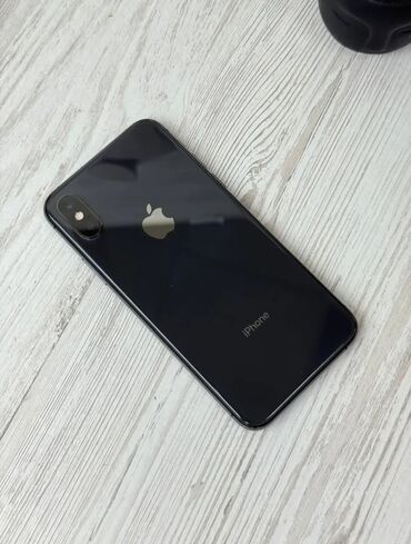Apple iPhone: IPhone Xs, 64 GB, Black Titanium, Zəmanət, Face ID, Sənədlərlə