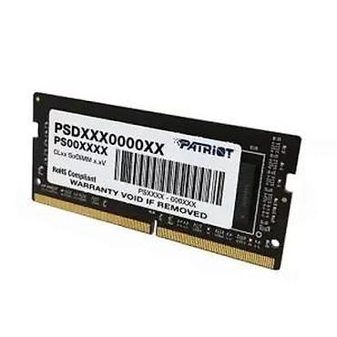 RAM Memorije: Patriot SoDIMM memorijski modul za laptop - Tip: DDR (SoDIMM format — 10