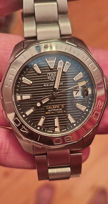 zengli saat: TAG Heuer Aquaracer Calibre 5 Automatic dalğıc saatı - Model — 1