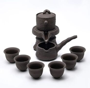 эмалированные чайники: Набор для чайной церемонии на 6 персон, пиала 60 мл, чайник 200 мл