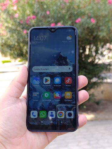 redmin a9: Xiaomi Redmi 8, 64 ГБ, цвет - Синий, 
 Сенсорный, Отпечаток пальца, Две SIM карты