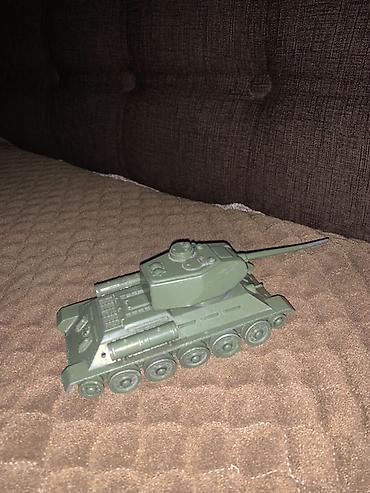 Игрушечный танк (модель в стиле Т-34) металлическая — 3